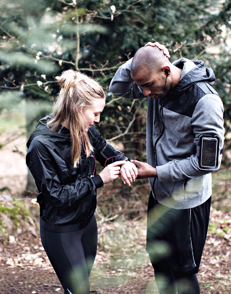 Running in the nature