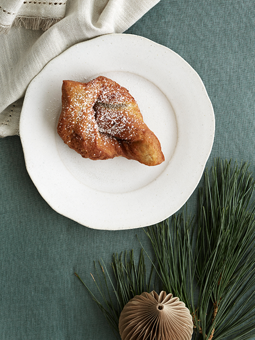 Danish christmas treat called klejne