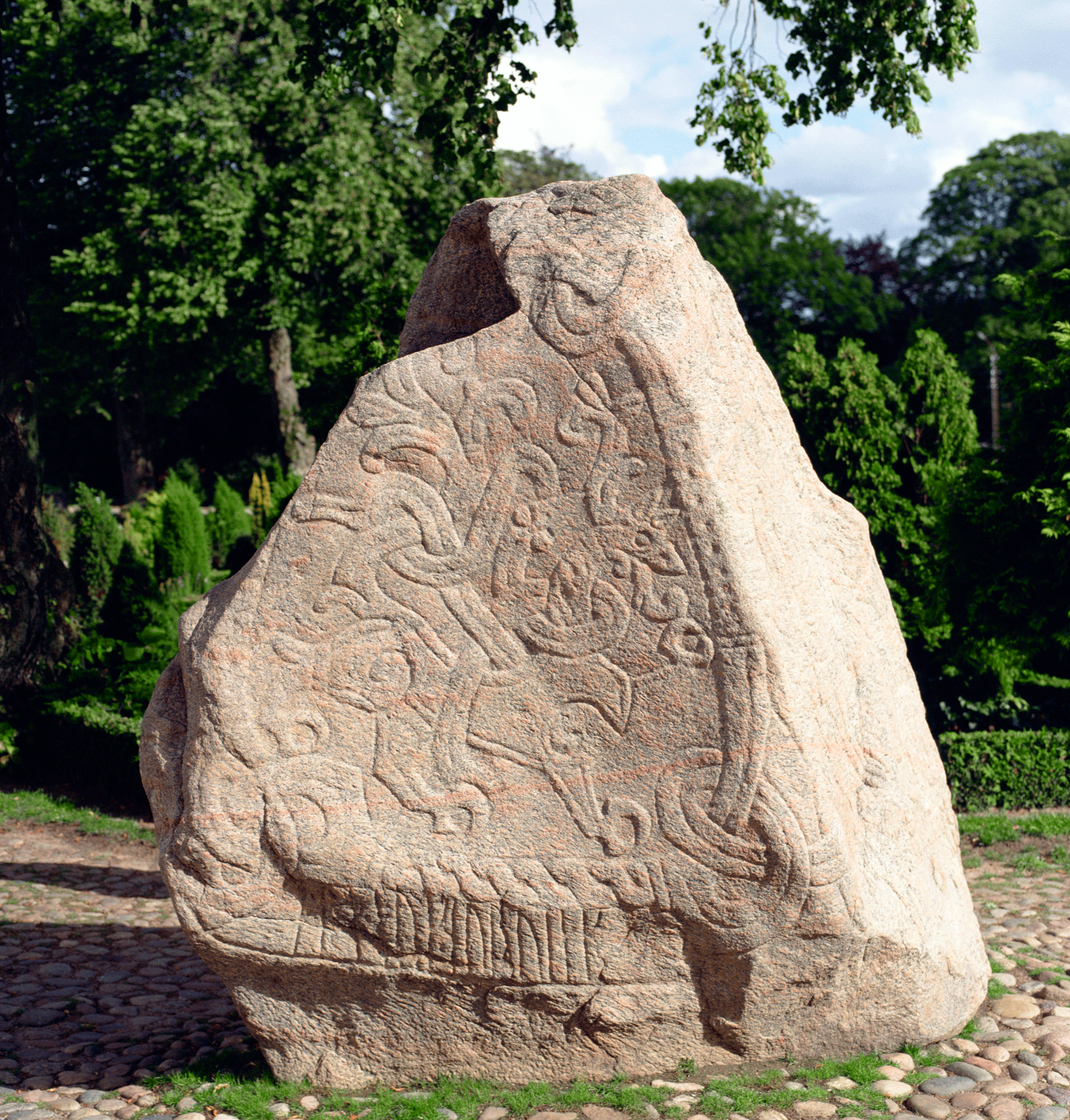Jellinge-stone-Danish Landmark
