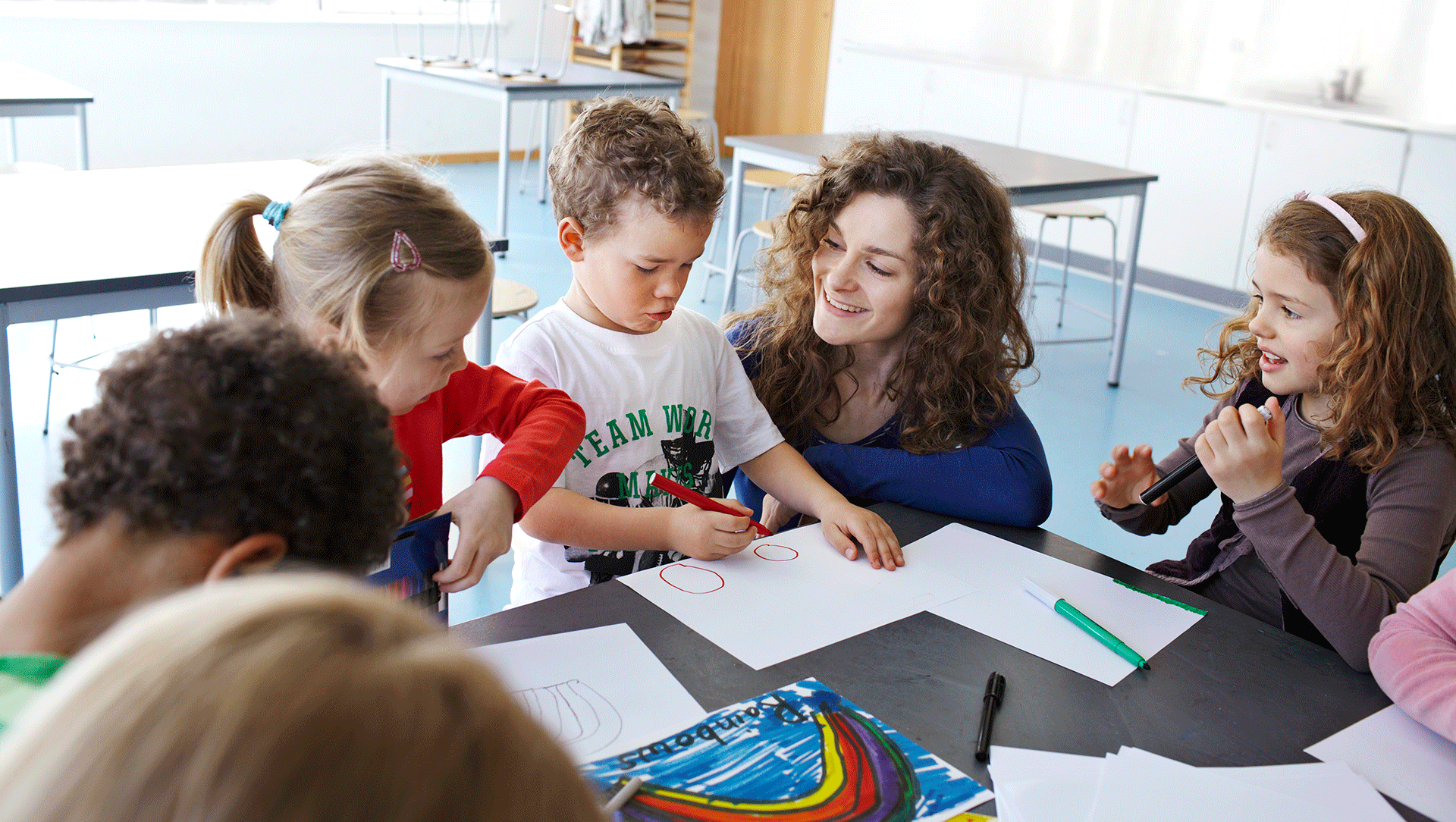 Danish kinds in school 