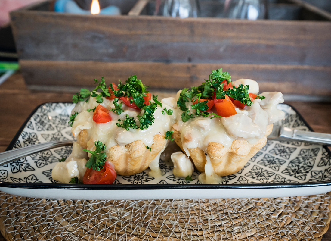 Danish traditional food tartelet