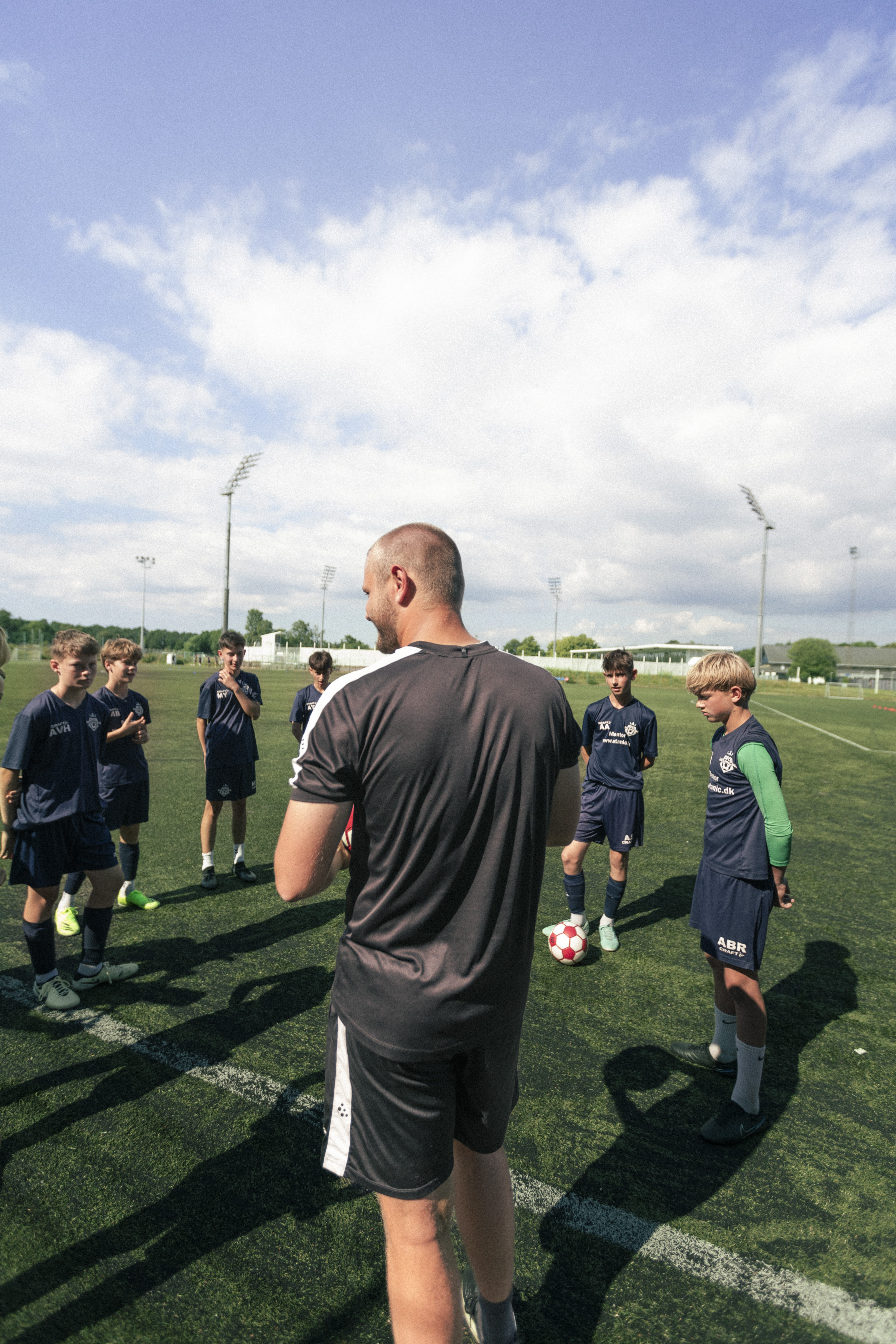 Coaching children at local sports clubs on a voluntary basis is very common for young Danes to engage in.