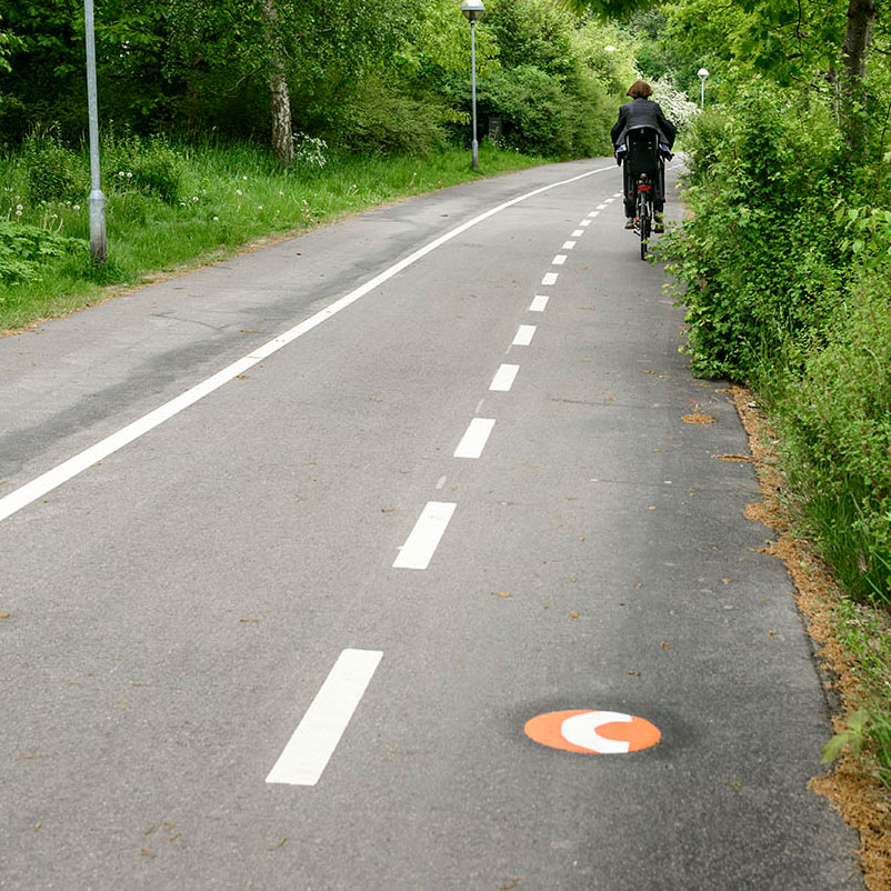 Cycle superhighway Denmark bike cycle biking safety