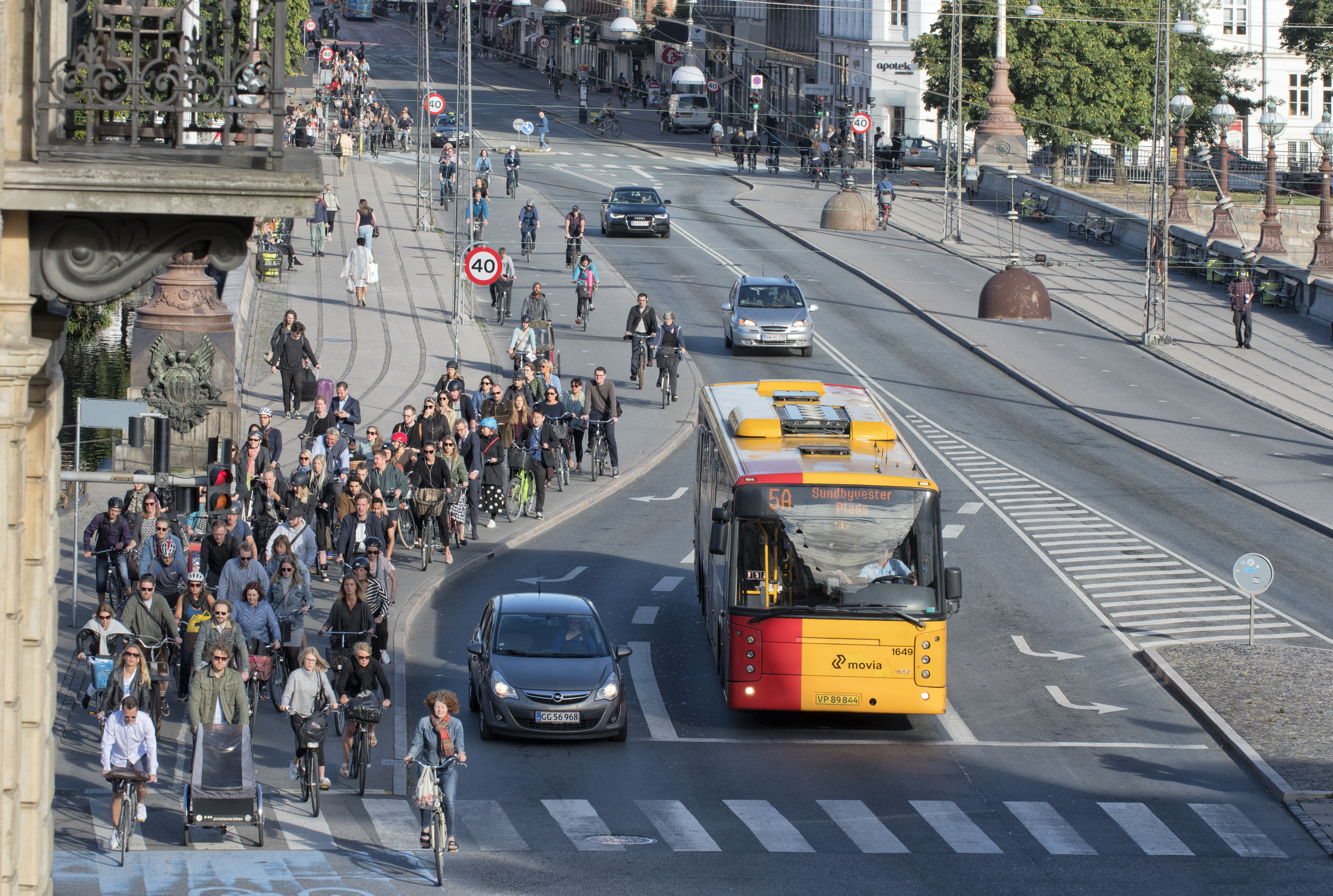 City Cycle Path - Copenhagen
