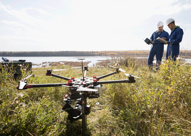 Drone Denmark engineers