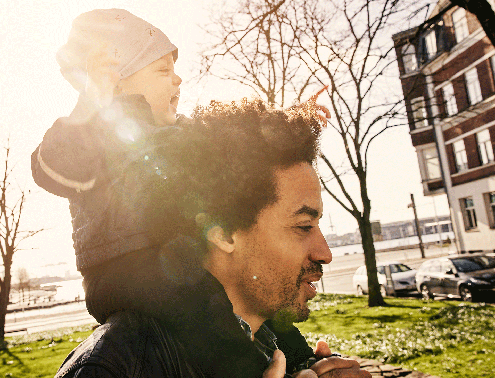 Father and his son Denmark